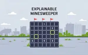Explainable Minesweeper