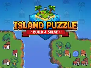 Island Puzzle: Build & Solve