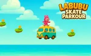 Labubu Skate Parkour