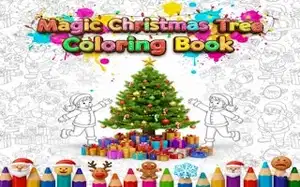 Magic Christmas Tree Coloring Book