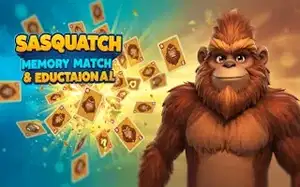 Sasquatch Memory Match & Educational