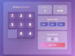 Sliding Number Puzzle &ndash; Classic Brain Teaser