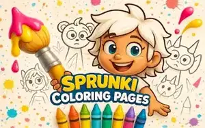 Sprunki Coloring Pages
